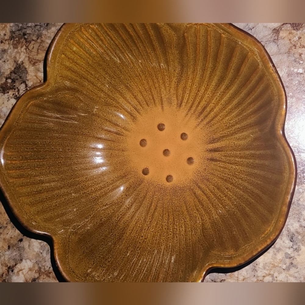 Pfaltzgraff Painted Poppies Ceramic Bowl‎